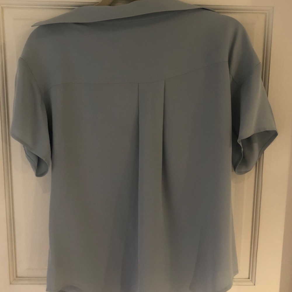 Theory Silk Button Down - image 2